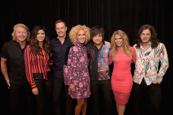 Pictured (L-R): Little Big Town and The Band Perry. Photo: Getty Images