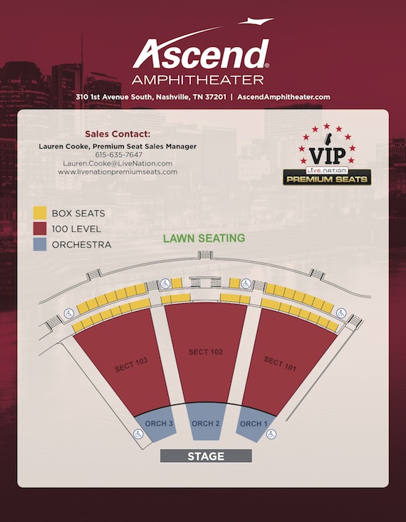 ascend amphitheater seating chart