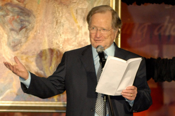 Billy Ray Hearn accepts his Special Citation of Achievement at the 2010 BMI Christian Awards. Photo: Kay Williams/BMI 