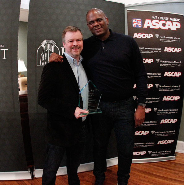 Ben Vaughn and Jon Platt. Photo:  Andrea Hallgren, Belmont University Photographer.