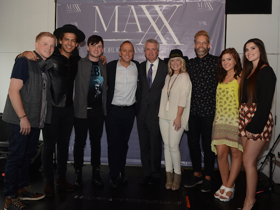 Pictured (L-R): 3for3, Mitchell Solarek, Ed Leonard, Natalie Grant, Bernie Herms, Riley Clemmons and Kolby Koloff Photo: Aaron Crisler