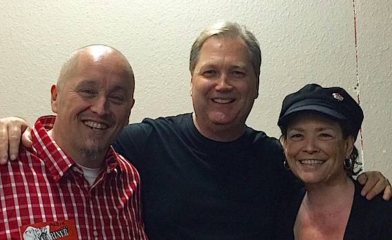 Pictured (L-R): Scott Gaines, Steve Wariner, and Linda Flores.