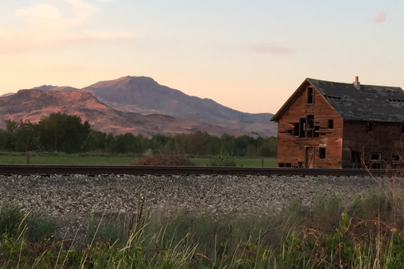 "This a photo I took Friday evening captioned, 'As sundown approaches outside and inside the window of my dad's room.' Hope you enjoy this scenic view of the outskirts of my hometown, Emmett, Idaho, and sense both the peace and awe I felt when I experienced it like I never had before. Shortly after this sundown, my father left this world to be with the Lord and reunite with my mother." Allen Brown