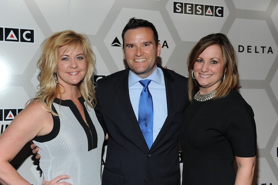 Pictured (L-R): SESACs Ellen Truley and City National Banks Jim Irvin & Lori Badgett. Photo: Shawn Ehlers