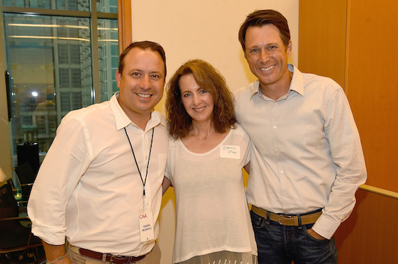 Pictured (L-R): Darin Murphy, CAA; Donna Jean Kisshauer; Marc Dennis, CAA