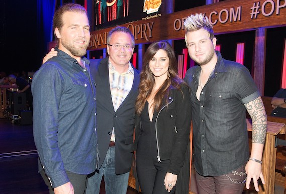 Pictured (L to R): Tom Gossin, Pete Fisher, Rachel Reinert, Mike Gossin