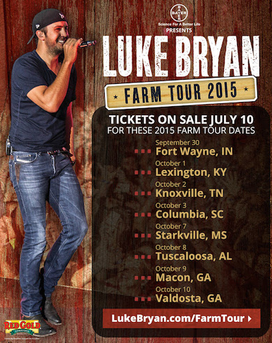 luke bryan farm tour