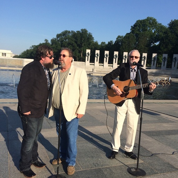 LEFT: Sergeant Ian Thomas Wagner, Jimmy Ray Sells and Don Goodman