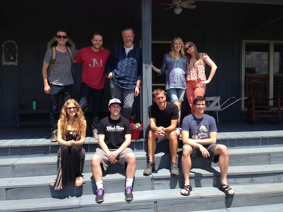 . (pictured from left to right, Bottom row; Alex Kline, Josh Kerr, Blake Chaffin, Ben Cooper. Top row; Brandon Lancaster, Jordan Reynolds, Robert Earl Keen, Melissa Fuller and Lizzy McAvoy.