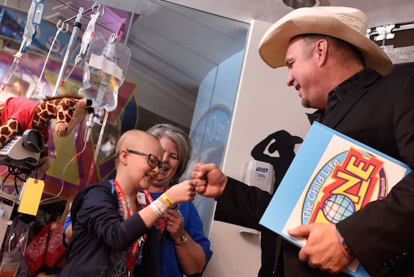 Garth Brooks Child Life Zone Texas Childrens Hospital