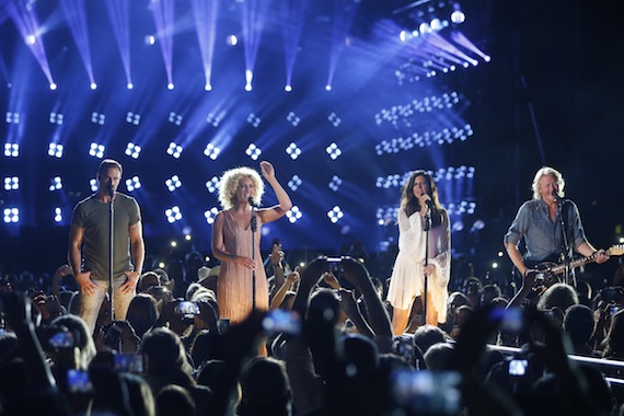 Reigning CMA Vocal Group of the Year Little Big Town returns to host "CMA Music Festival: Country's Night to Rock" for the third time. The special airsTuesday, Aug. 4 on the ABC Television Network. Photo: Hunter Berry / CMA