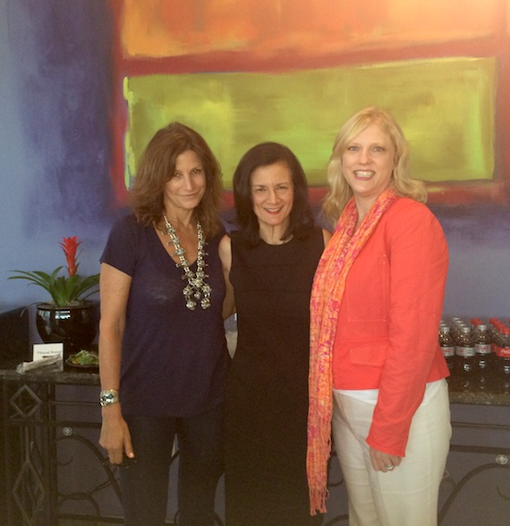 (L-R): Tracy Gershon, Leslie Fram and Beverly Keel