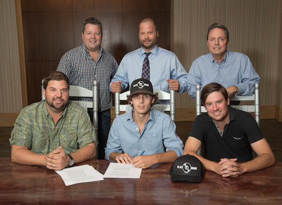 Top (L-R): Bradley Collins (BMI), Charles Davidson, Jody Williams (BMI). Bottom (L-R): Dallas Davidson (Pres. PIAP), Trea Landon, Austin Marshall (Exec. VP PIAP).