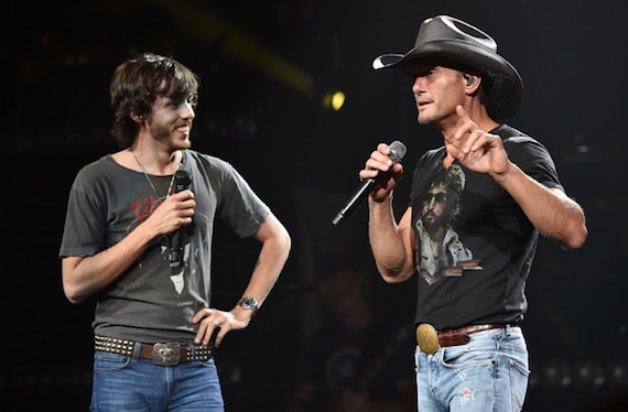 Tim McGraw with Chris Janson