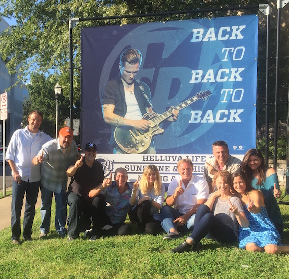 Pictured (L-R): Chad Schultz (National Director, Radio Marketing & Promotion), Chris Palmer (VP, Promotion), Kevin Herring (SVP, Promotion), John Esposito (President & CEO, WMN), Cris Lacy (VP, A&R), Scott Hendricks (EVP, A&R), Tom Martens (Director, National Promotion), Lisa Ray (VP, Brand Management), Anna Cage (Midwest/Northeast Regional Promotion Manager), Jessica Rouse (Promotion Coordinator, WAR).