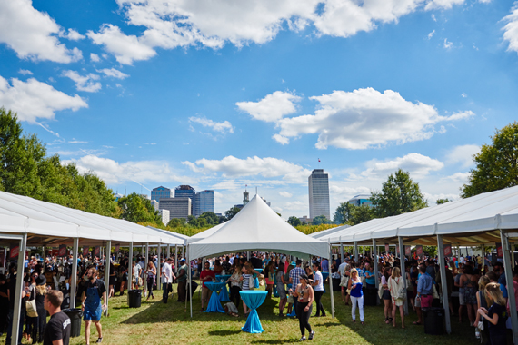 Saturday and Sunday's Grand Taste at Nashville's Bicentennial Lawn.