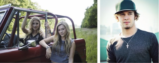 Pictured (L-R): Maddie & Tae, Tucker Beathard