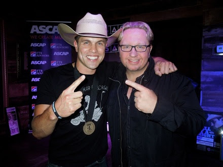 Pictured (L-R): Dustin Lynch, Mickey Jack Cones.