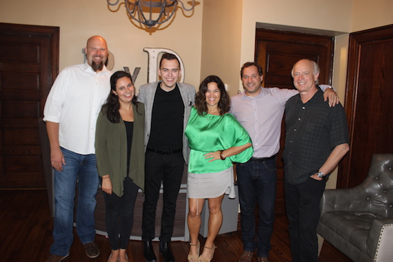 Photo (L-R): Devon Devries, VP of Creative - Film/TV A&R, Alex Stefano, Film & TV Music Manager, Justin Forrest, Carla Wallace, Co-Owner, Kent Marcus, Attorney,  Kerry ONeil, Co-Owner