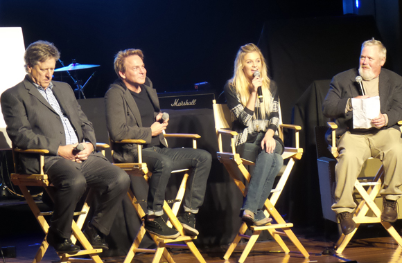 Pictured (L-R): John Huie, Fletcher Foster, Kelsea Ballerini, Ray Waddell.