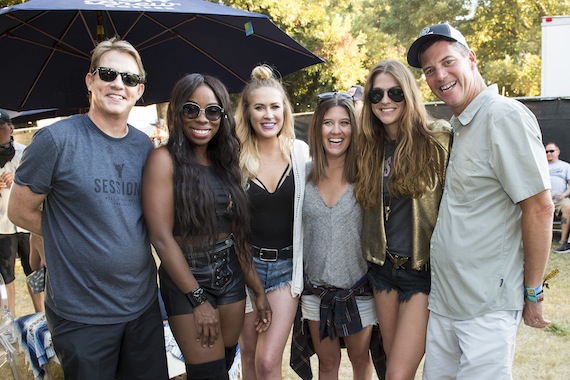 Pictured (L-R): Third Generations Clay Bradley, BMI songwriter and Muddy Magnolias member Jessy Wilson, BMI songwriter Sarah Davidson, CAAs Lindsey Myers, BMI songwriter and Muddy Magnolias member Kallie North and BMIs Mark Mason.