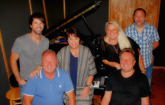 Pictured (L-R): John Saunderson, Professional Manager (NHM), Andy McQueen, Chairman (NHM). Standing (l to r): Chris Cavanaugh, Ginny Johnson, General Manager (NHM - Nashville), Leslie Satcher, and Brad Crisler. (Not pictured: Will Robinson)