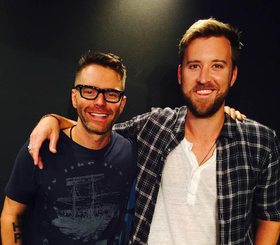 Bobby Bones and Charles Kelley.