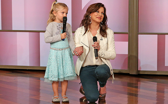 Martina McBride and internet star McKenna.