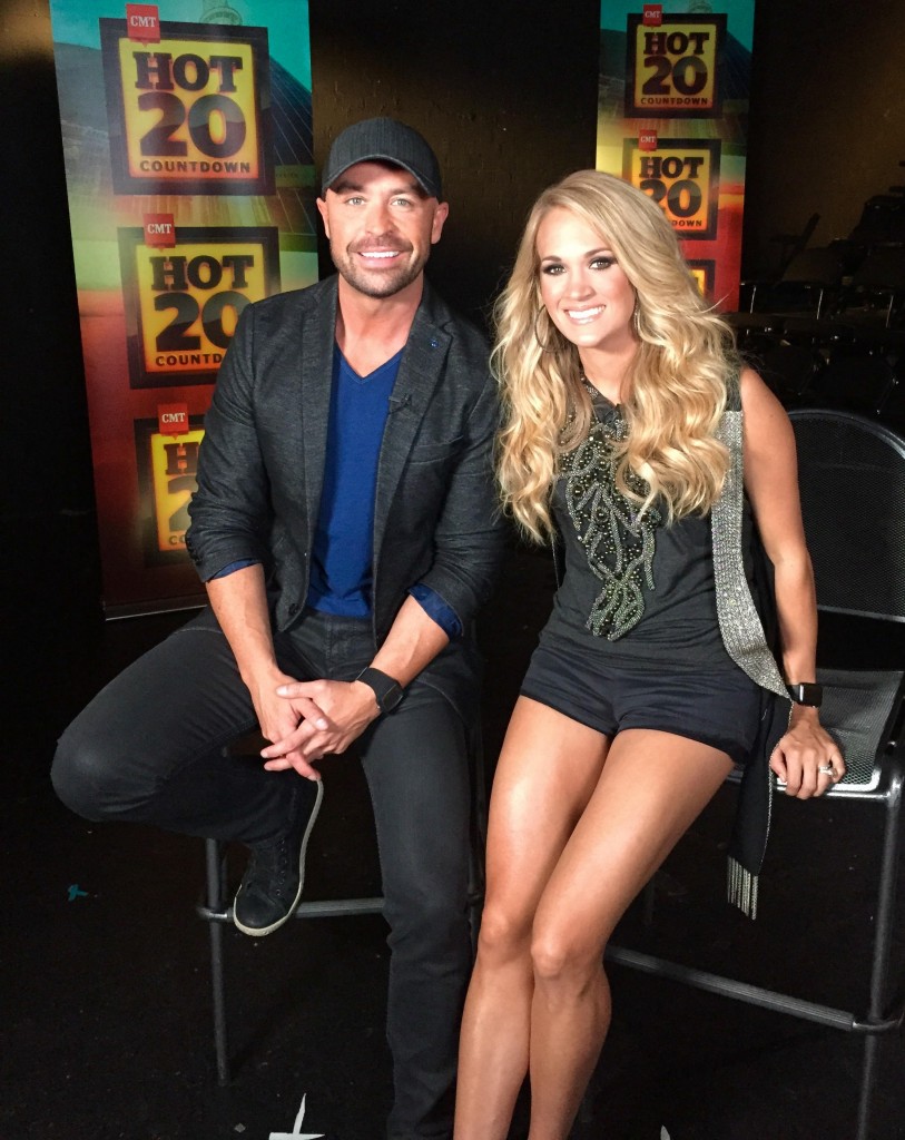 Pictured (L-R): Cody Alan, Carrie Underwood