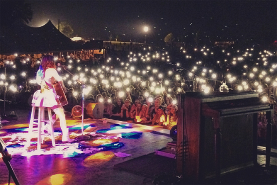 Kacey Musgraves' Hometown Hang. Photo: Blake Hall