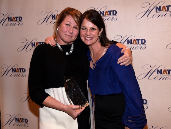 Pictured (L-R): Sarah Trahern, CEO of CMA; Nan Kelley. Photo: Rick Diamond/Getty Images of NATD