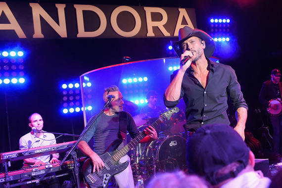 Tim McGraw. Photo: Larry Busacca/Getty Images for PANDORA Media