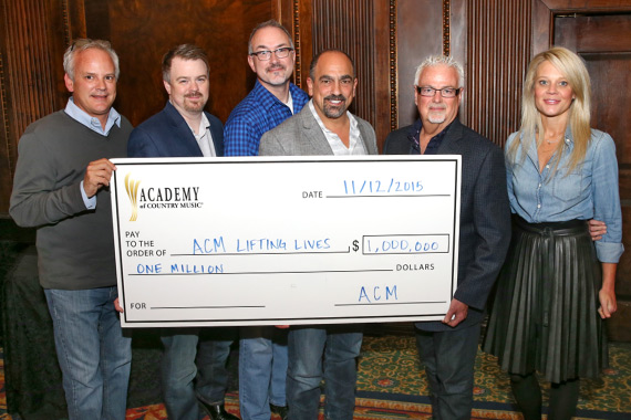 Pictured (L-R): Academy of Country Music Officers Duane Clark (Treasurer), Ben Vaughn (Vice President), Ken Tucker (President), Paul Barnabee (Chairman), Paul Moore (Parliamentarian) and Tiffany Moon (Secretary).