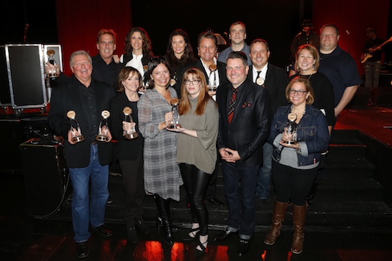 Pictured: (Back row, L-R): Brian O'Connell, Kerri Edwards, Ebie McFarland, David Farmer, Jay Cooper, Darin Murphy, Sarah Trahern, and James McDermott. (Front row, L-R): Ed Wannebo, Mary Ann McCready, Sally Williams, Lisaann Dupont, Jay DeMarcus, and Kris O'Connor. Photo: Donn Jones/CMA