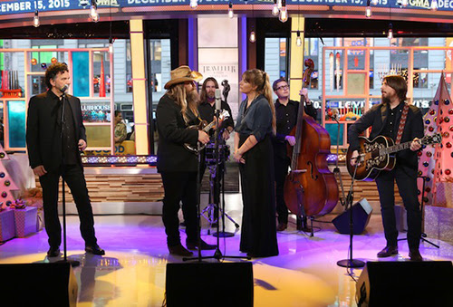 Chris Stapleton Performs on ABC's Good Morning America.