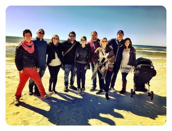 Pictured (L-R): JT Harding, Jon and Krystal Nite, Chris and Lauren DeStefano, Josh and Toni Osborne, Matt and Brittany Jenkins