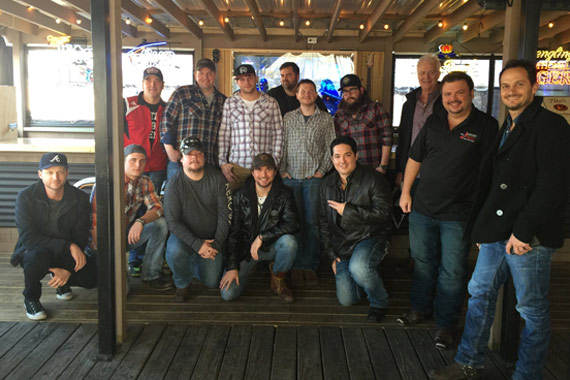 Pictured (L-R Back): Brian Carper, Alex Dooley, Asher Cataldo, James Robert Webb, David Stevenson, Matt Mason, and Steve O'Brien Front; (Front): Nick Autry, Zack Donegan, Adam Smith, Kris Hitchcock, Dean Scallo, Shane Thompson, and Eric Hurt.