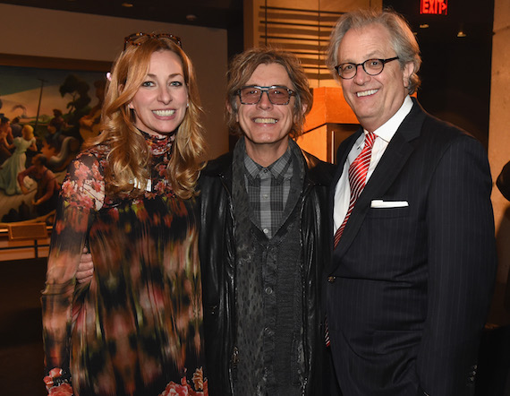 Pictured (L-R): Lisa Purcell, Country Music Hall of Fame and Museum; Tom Peterson, Cheap Trick; Kyle Young, CEO, Country Music Hall of Fame and Museum.  