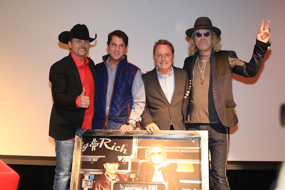 Pictured (L-R): John Rich, x, Jody Williams, Big Kenny.