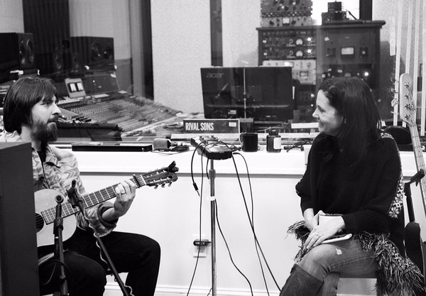 Pictured (L-R): Dave Cobb, Lori McKenna. Photo: Becky Fluke