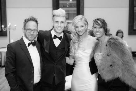 Pictured (L-R): TobyMac, Colton Dixon, Annie Dixon and Amanda McKeehan. Photo: David Molnar