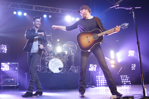 Jake Owen, Eric Paslay. Photo: Annelise Blackwood