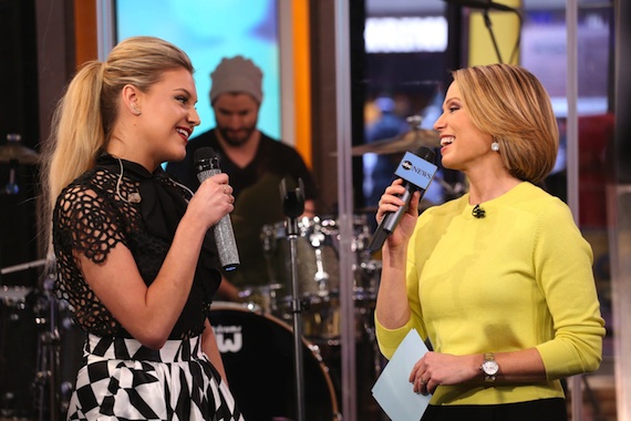 Kelsea on Good Morning America