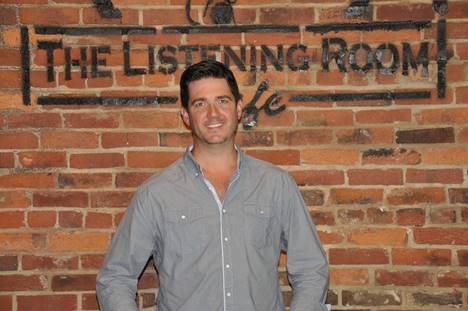 Chris Blair, owner of The Listening Room.