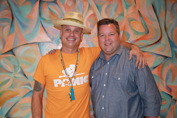 Pictured, (L-R): BMI songwriter Matt Warren and BMIs Bradley Collins.