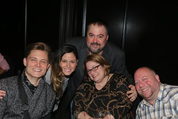 Pictured (L-R): Frankie Ballard, Anna Cage (Regional Promotion Manager), Chris Palmer (VP Promotion), Wendy Lynn (WYRK/Buffalo) and Dean Sarago (WYRK/Buffalo).