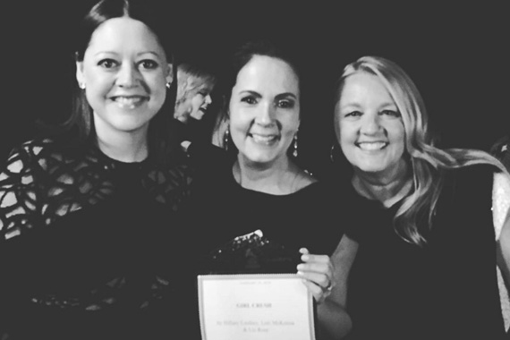 Pictured (L-R): Hillary Lindsey, Lori McKenna, Liz Rose. Photo: Becky Fluke/instagram