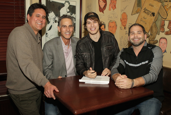 Pictured (L-R): Gator Michaels, David Ross, Michael Tyler, Michael Knox. Photo: Jeremy Westby, Webster PR.