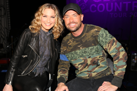 Pictured (L-R): Jennifer Nettles, Cody Allan. 