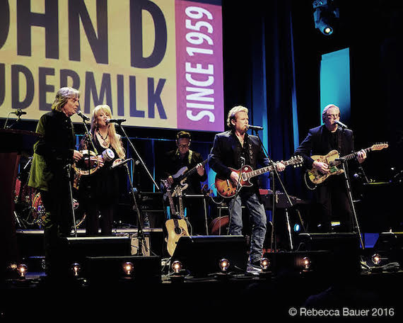 Lee Roy Parnell performs with the house band.